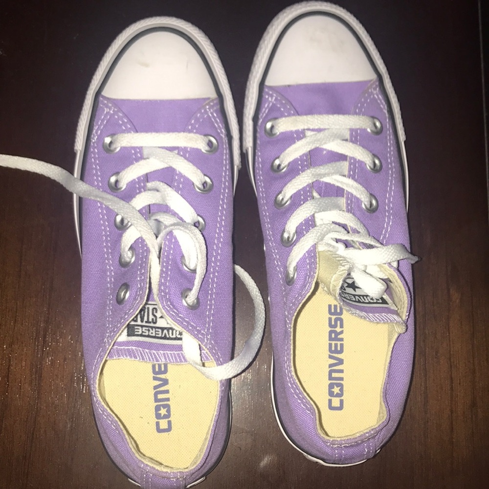 purple converse all stars women